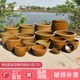 大水缸家用储水老式 养鱼庭院造景花盆室外陶瓷酱缸发酵腌菜莲盆缸