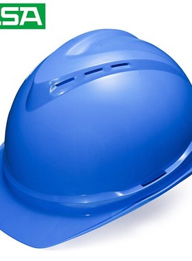 MSA/梅思安  V-Gard500豪华型白色ABS安全帽带透气孔帽壳超爱戴