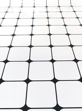 马赛克蓝色5公分鱼缸背景贴纸海鲜池水族箱装饰不干胶贴纸