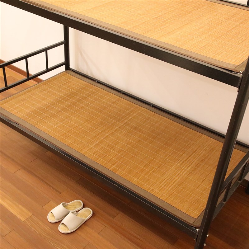 老席匠凉席单人学生宿舍上下铺床寝室0.8m0.9米1.0藤席双面竹席子