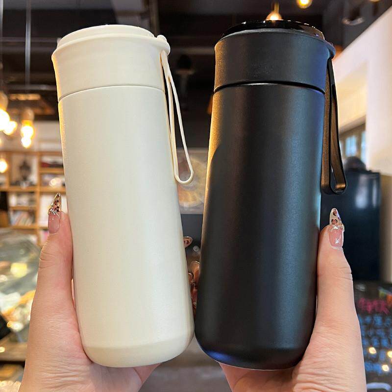 保温杯女2025新款高颜值304不锈钢水杯男款学生小巧便携随行杯子