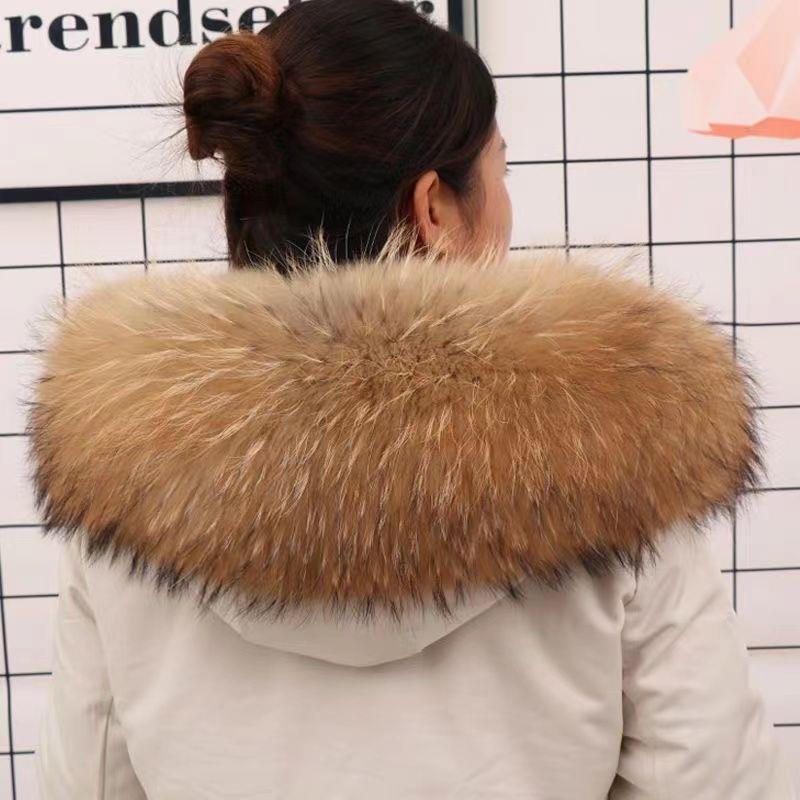 真狐狸貉子毛领子派克服羽