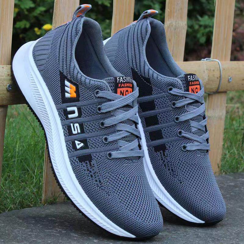 新品夏季网面透气男鞋休闲运动鞋男士网鞋轻便工作鞋子男布鞋新款