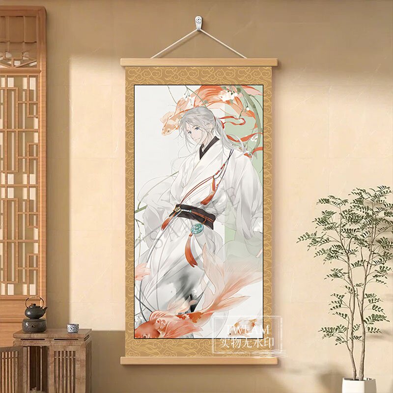 一人之下尘间绘笺诸葛青王也冯宝宝张楚岚灵玉周边宿舍同人挂画