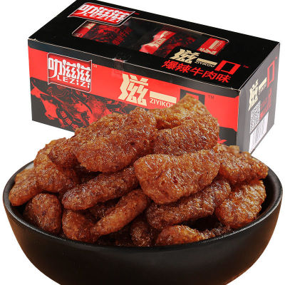 叻滋滋滋一口韩式素牛肉小零食素肉香菇肥牛辣条怀旧小吃休闲食品