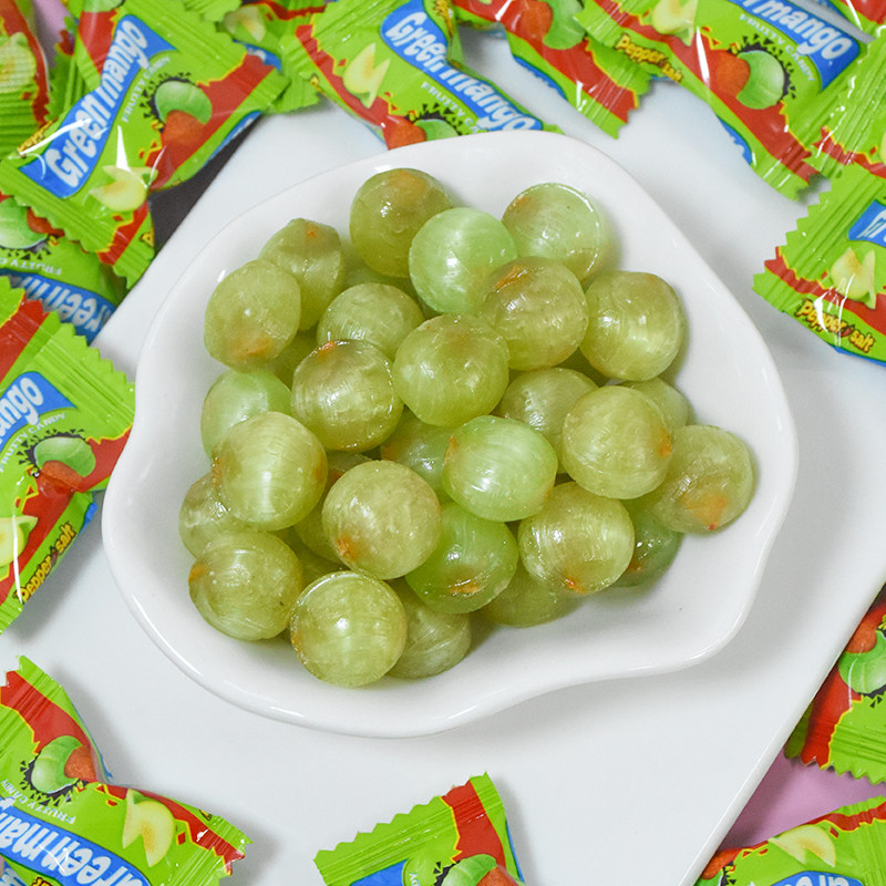 整蛊硬糖果爆酸糖网红同款休闲糖爆辣青芒糖酸甜辣恶搞犯困非提神