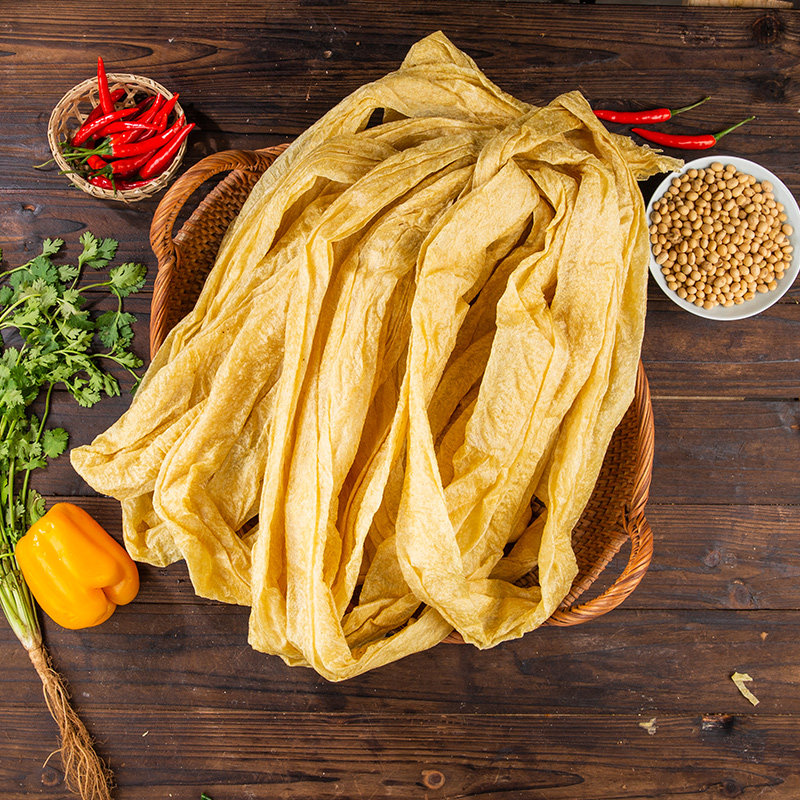 商超批发大豆素肉老式豆皮蛋白肉豆制品干货凉拌菜火锅麻辣烫食材