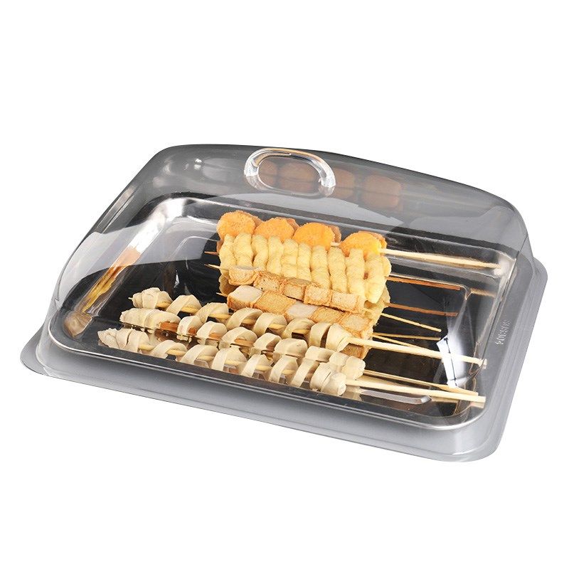 透明食品盖防尘罩商用长方形塑料盖餐盖托盘盖蛋糕面包熟食保鲜盖,餐饮具,保鲜盖,淘宝优惠券,粉丝福利购,淘宝优惠卷