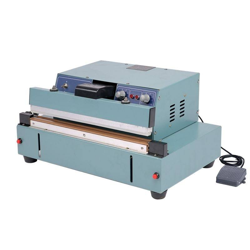 铝架450台式半自动封口机塑料袋脚踏封边机铝箔袋食品月饼封口机