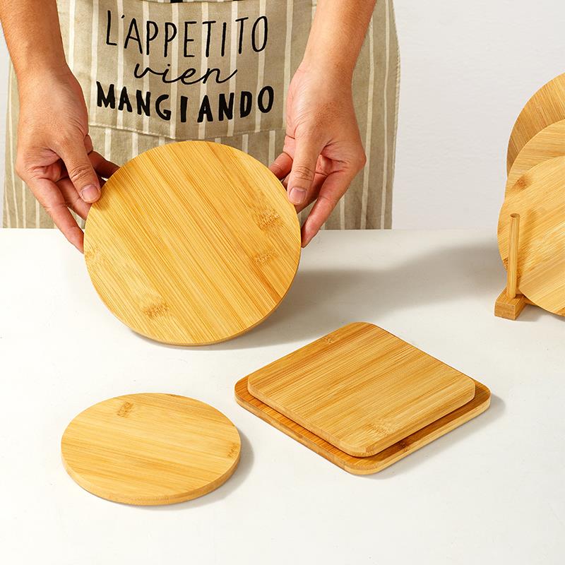 隔热垫餐桌垫防烫砂锅专用垫碗垫菜盘垫家用耐高温珐琅锅实木竹垫