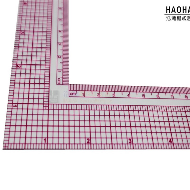 L型5808直角尺服装打版设计裁剪打样尺内置刻度放码尺制版L尺包邮