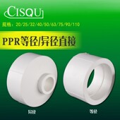 110PPR直接转20 63PPR水管变径异径接头配件