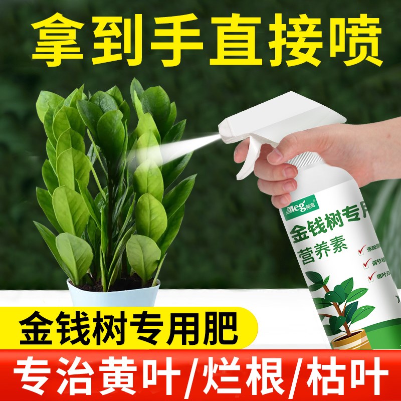 金钱树专用肥营养液家用通用型肥料室内盆栽绿植物免稀释叶面肥料