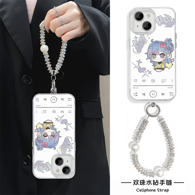 小米17动漫薇拉奈尔第五人格调香师OPPORENO16羽纱麦芒40适用苹果14PLUS高级感手机壳13ProMax硬带挂绳一加15图片