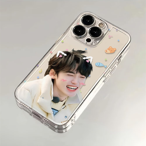 OPPOFindx9手机壳iPhone15开心宋亚轩苹果17ProMax少女心真我NEO7TURBO适用16Plus透明软14可爱VIVOs60高颜值