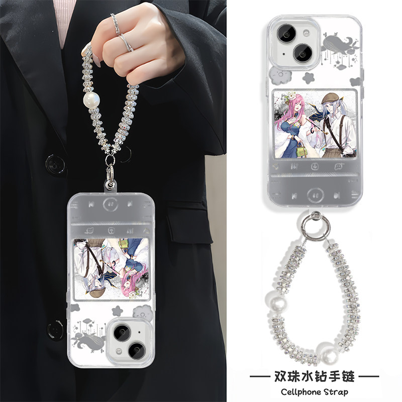 iPhone17适用14ProMax夏禾张灵玉华为Pura70卡通12苹果16Plus羽纱手机壳硬13带挂绳红米Note15动漫荣耀MAGIC8