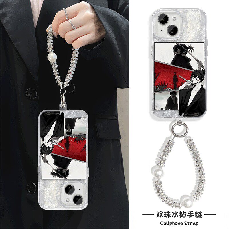 手机壳带挂绳16ProMax苹果1213适用iPhone17硬14羽纱15PLUS潮酷野良神动漫华为畅享80荣耀POWEROPPOFINDX8S