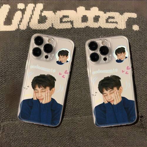 华为PURA90ins风适用苹果12软小众iPhone13创意NOVA15pro透明小米17ProMax手机壳14PLUS托腮王子奇OPPORENO16