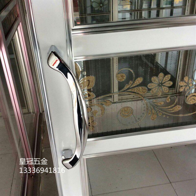 重型门拉手欧式古铜厨房推拉门玻璃移门锌合L金把手285长亮光大门