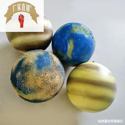 星球商场美陈橱窗泡沫qs吊饰吊饰幼儿园婚庆球星空中庭开学装饰道