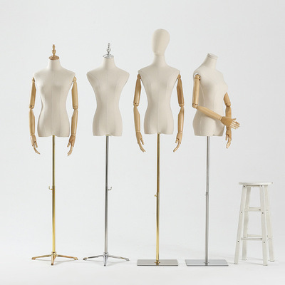 服装模特道具女半身韩版婚纱带手人台模特女装模特架子橱窗展薇妍