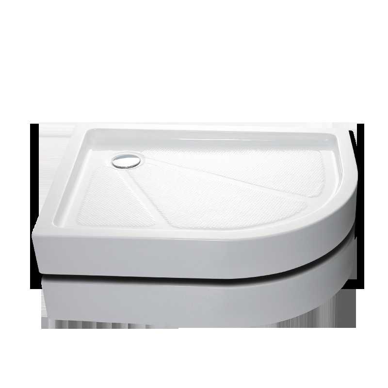 xyt弧扇形简易淋浴房底盆底座底盘浴室卫生间挂浴帘冲凉挡水条