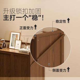 折叠鞋 架入户门多层置物架 柜免安装 家用门口玄关一体柜简易防尘鞋