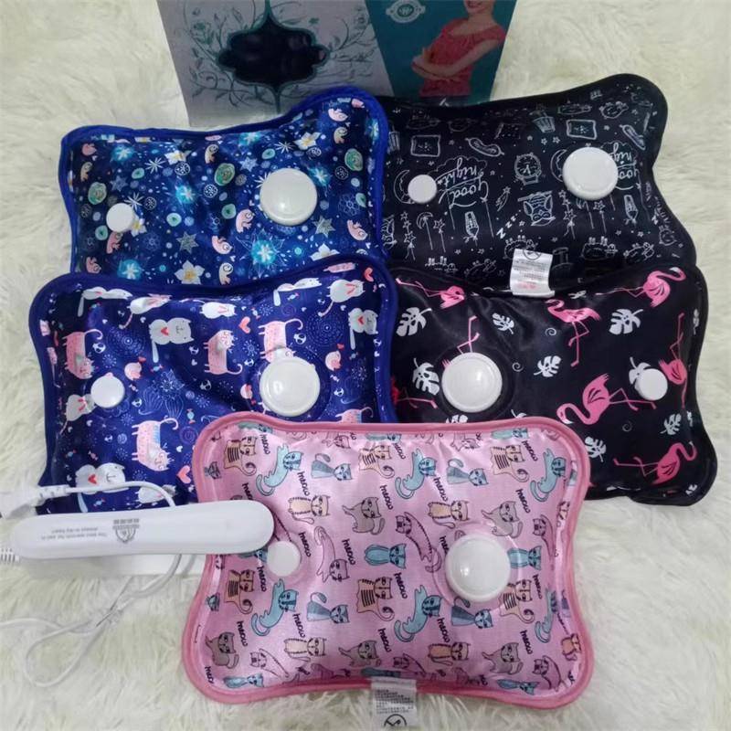 柯诺国标电热水袋丝光布电暖宝充电防爆热水袋暖宫暖腰暖手宝女生