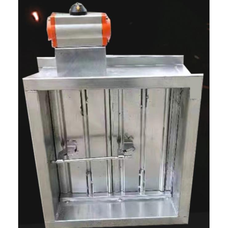 通风管道气动风阀秒开秒关环保设备除尘专用圆形方形非标尺寸定制