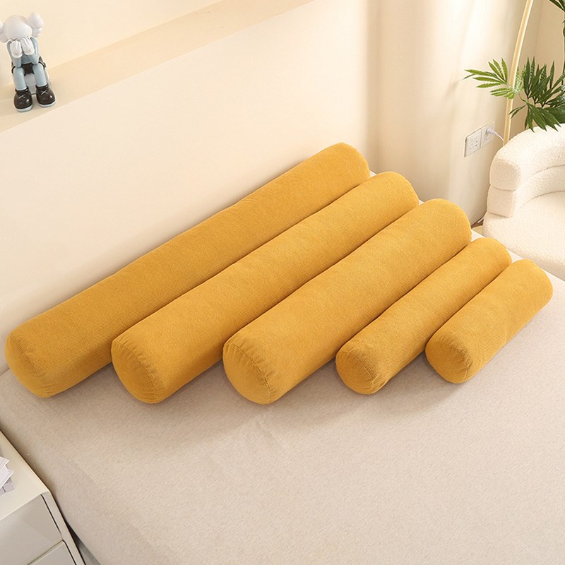 沙发靠枕腰靠头枕圆柱形抱枕套床上长圆枕头颈椎枕长条枕靠垫腰枕
