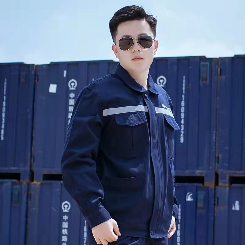 春秋款南方电网工作服电网电工矿工服防静电力电焊工套装