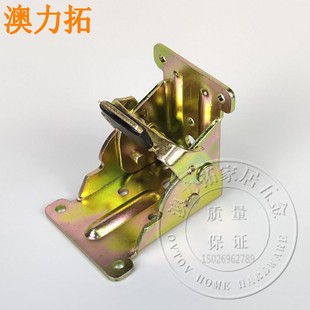 90度自锁折叠合页铰链延长桌椅脚折叠茶几家具180度家具连接配件