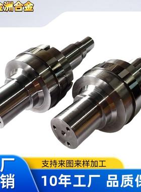 硬质合金压辊合金轧辊扁丝压辊机钨钢镶件扁线对辊机