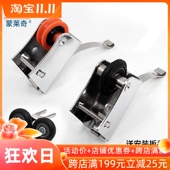 浴室门滑轮钛合金移门轮衣柜推拉门轨道轴承滑轮宽款 双排架单凸轮