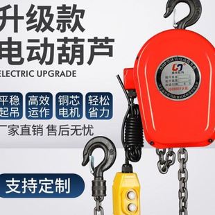 电动葫芦220v1吨2吨3吨5吨环链380v倒链家用提升小吊机架群吊