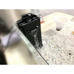 六角恐龙缸低水位过滤器乌龟缸小型水族箱内置瀑布式静音迷你水泵