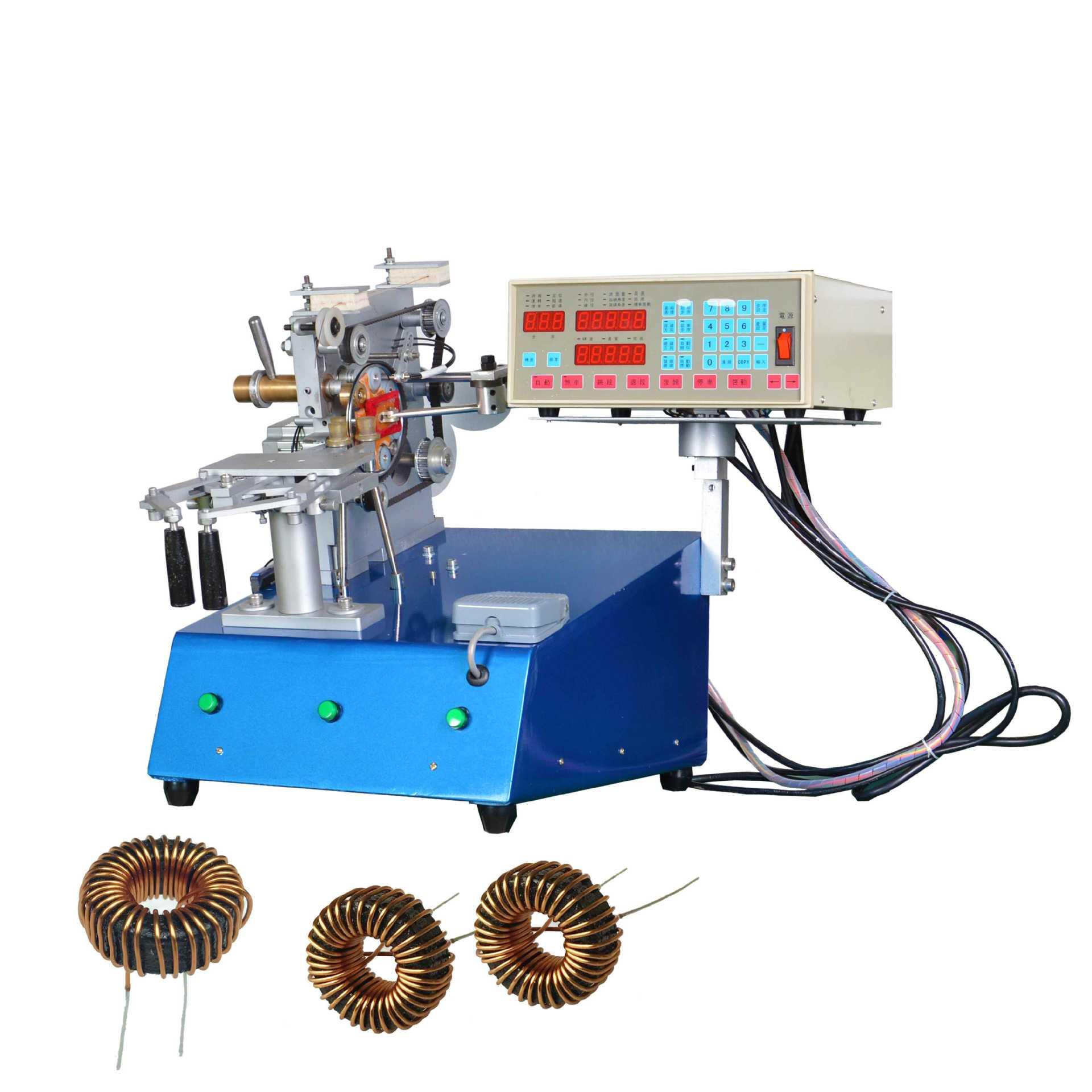 厂家电感绕线机环型电感数控绕线机继电器线圈绕线机