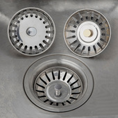 厨房水池塞垃圾地漏网防臭盖厨房洗菜盆水槽不锈钢下水道防堵过滤