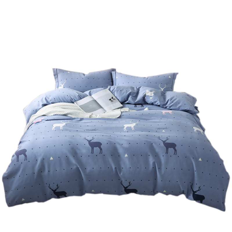 冬加厚磨毛全棉被套单件纯棉被罩200x230cm2.2x2.4米180x220保暖