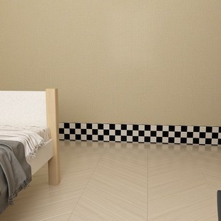 加厚墙围踢脚线波导线地脚线门框墙角房间窗台家用装 饰自粘墙贴纸