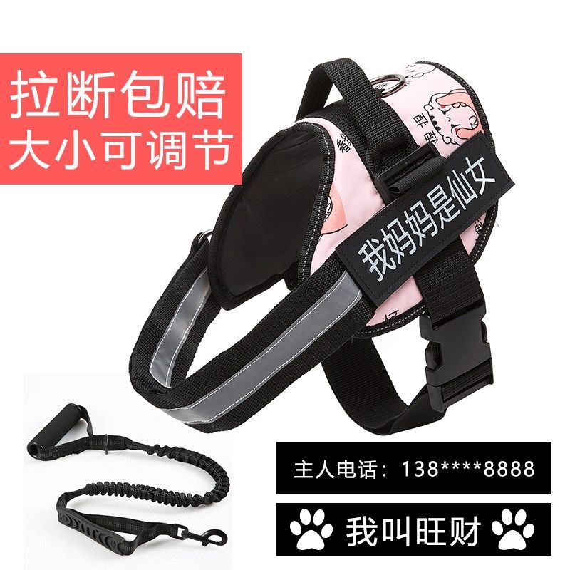 狗狗牵引绳背心式狗链子泰迪金毛拉布拉多大小型犬遛狗绳宠物背带,宠物/宠物食品及用品,狗牵引绳,淘宝优惠券,粉丝福利购,淘宝优惠卷