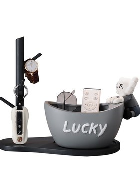 入户鞋柜玄关钥匙置物架收纳摆件门口客厅家居装饰品乔迁新居礼品