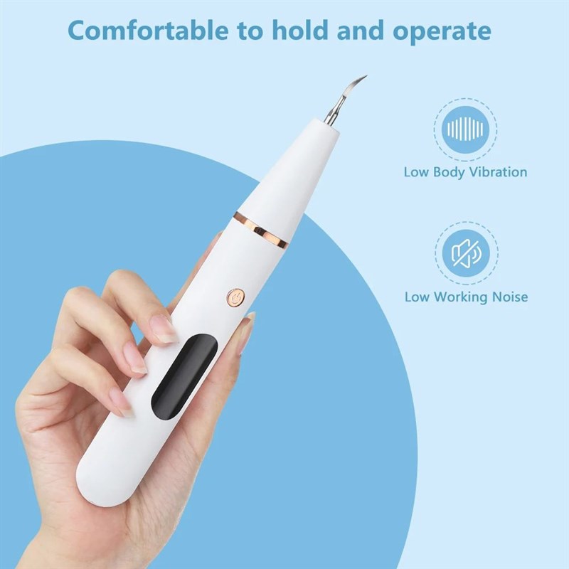 Ultrasonicg Dental Calculus Scaler Teeth Cleaner Smoke Stain