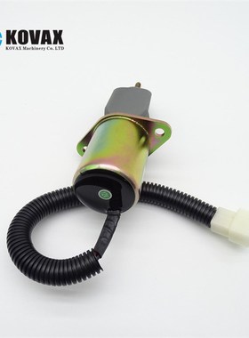 1753ES-12A3UC5B1S1 12V熄火开关 洋马挖掘机熄火电磁阀