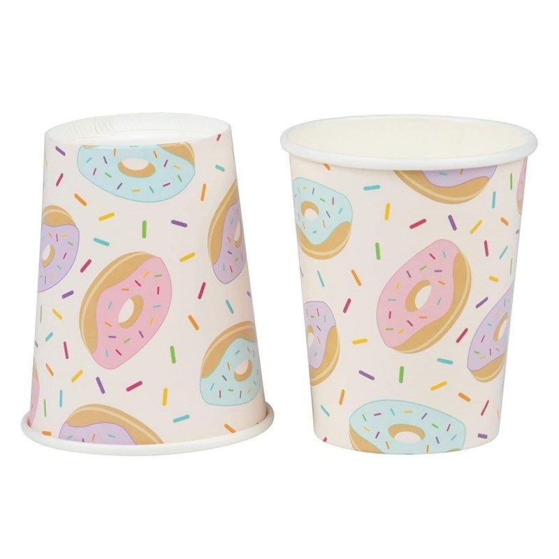 甜甜圈成长派对用品纸盘餐巾纸杯子餐具生日装饰品,节庆用品/礼品,节日装扮用品,淘宝优惠券,粉丝福利购,淘宝优惠卷