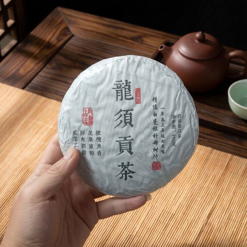 龍须贡茶银针母树种200g高货