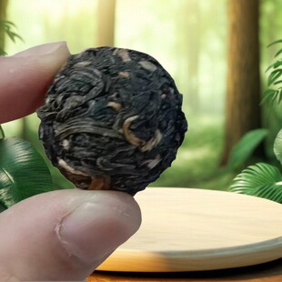 25年高黎贡山 火山岩紫芽红茶龙珠(高货品鉴系列)拍5发6 拍10发20