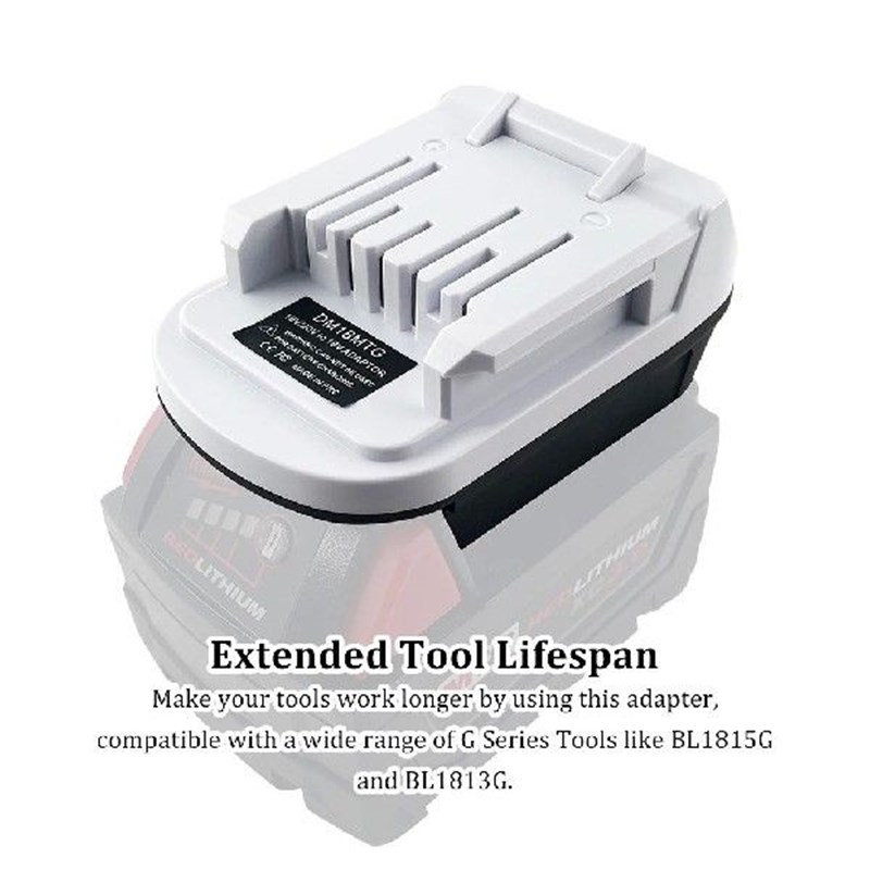 Convert 18V Batltery To G Series BL1815G BL1813G Adapter Is
