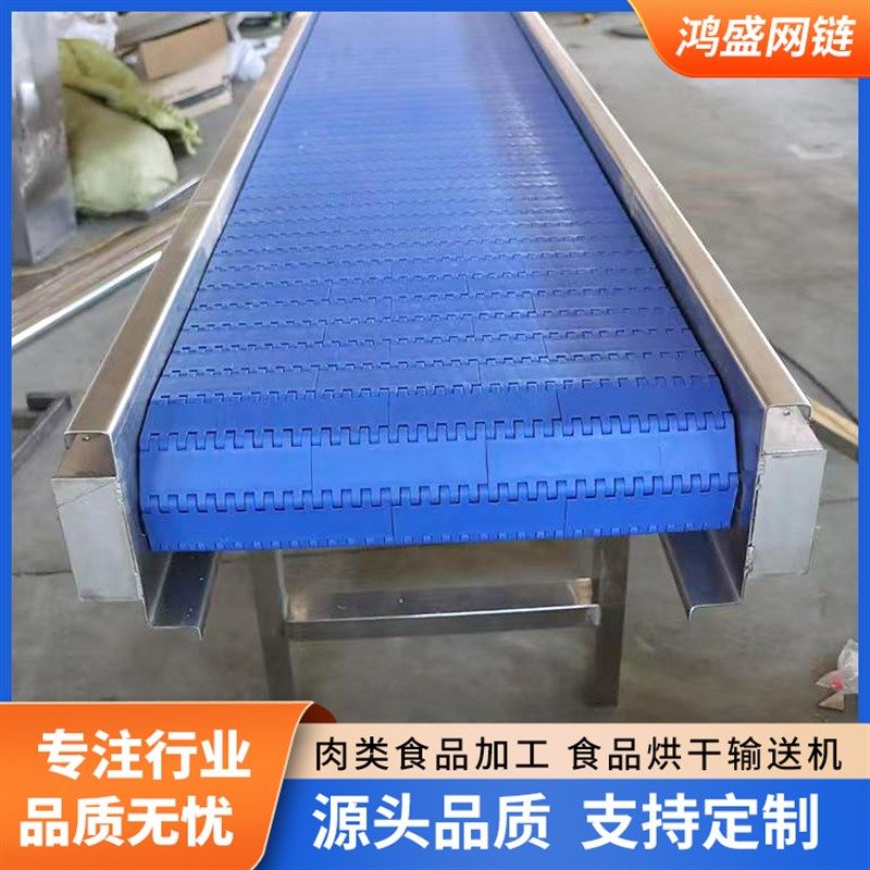 刮板塑料链板输送机果蔬清洗pom摸快式输送传送机柔性环形传送带,搬运/仓储/物流设备,输送机,淘宝优惠券,粉丝福利购,淘宝优惠卷