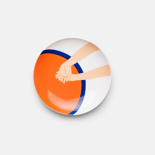 咖啡杯生日礼物 杯子橙意满满陶瓷杯礼盒装 稀奇艺术新品 幸福满满